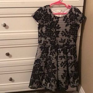 Cute black and white dress